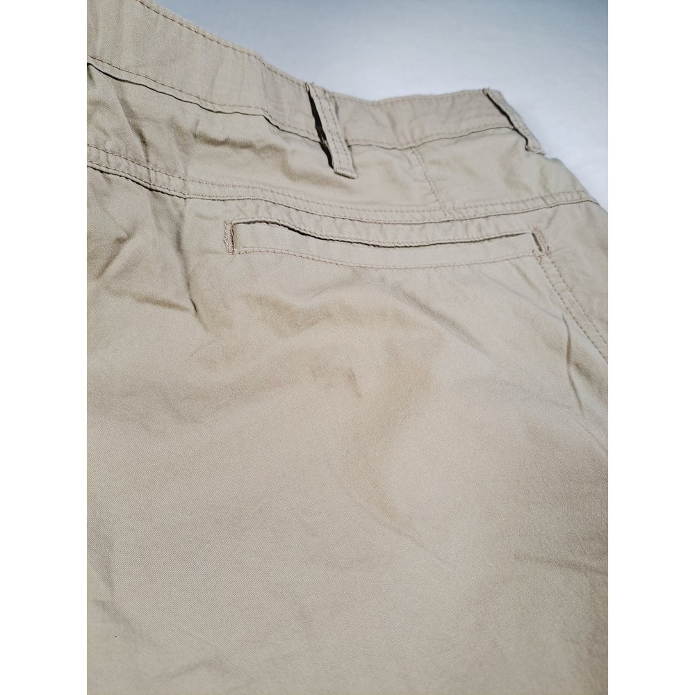 Wrangler Outdoor Men's Cargo Shorts Flex Waistband Quick Dry Tan - Picture 8 of 8